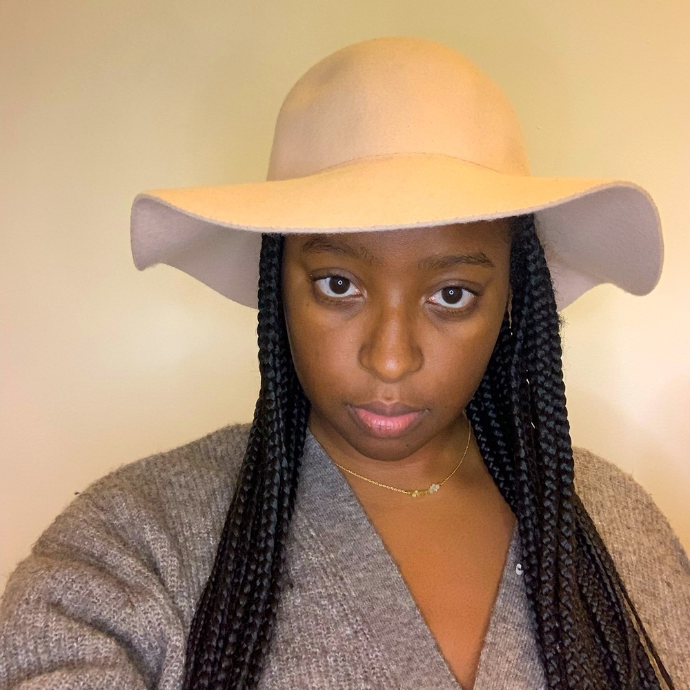 Pink H&M hat